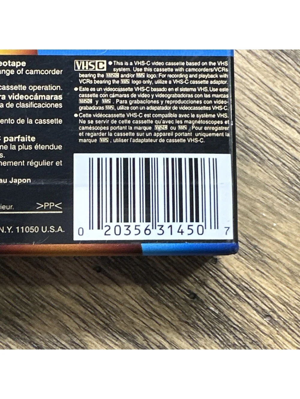 NOS TDK VHS-C HG Ultimate 30 Camcorder Cassette Blank Recording Tape